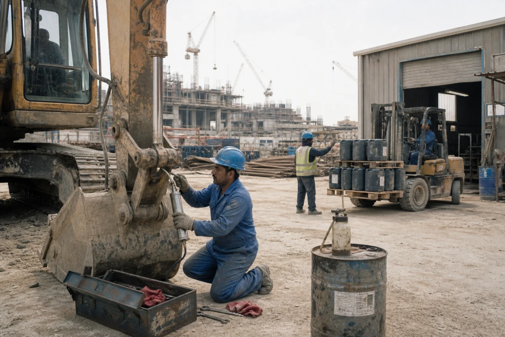 Beyond the Car Park: How Megaprojects Are Shifting Saudi Arabia Industrial Lubricants Mining Construction Demand