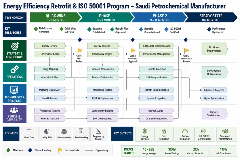 Roadmap — Driving Energy Efficiency and Sustainability in Saudi Arabia: Policy Initiatives, Green Technologies, and Conservation Efforts