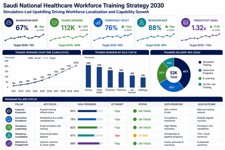 Dashboard — Advancing Healthcare Education and Training in Saudi Arabia: Building a Skilled Medical Workforce