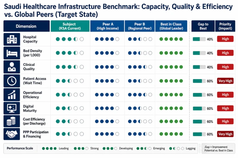 Benchmark — Saudi Arabia’s Healthcare Infrastructure Development: Building Modern Medical Facilities and Expanding Access